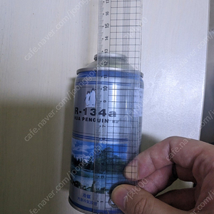 R134a 자동차 냉매 캔