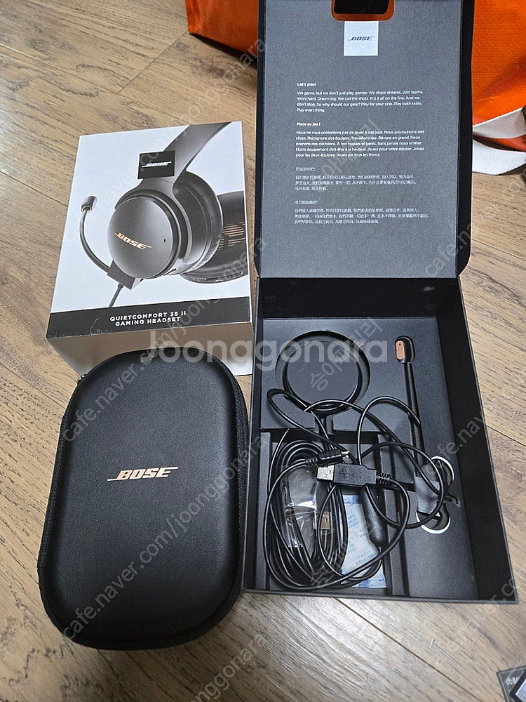 보스 노이즈캔슬링 헤드셋 BOSE HEADSET--2