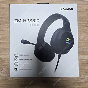 잘만 ZM-HPS310 헤드셋 새상품 판매합니다.