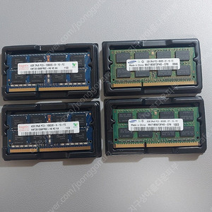 노트북 램 메모리 DDR3 4gx2장,2gx2장 일괄판매
