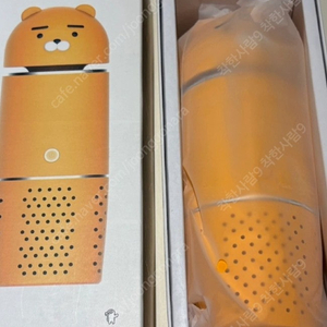 카카오 라이언 차량용 공기청정기 새상품
