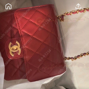 샤넬 뉴쁘띠삭 버건디