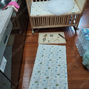 보니 큐티 유아원목침대,범퍼 전부4만원