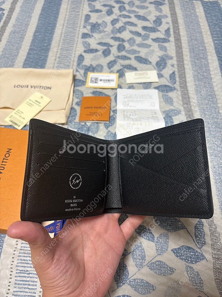 루이비통 프라그먼트 이클립스 멀티플월릿 반지갑--2