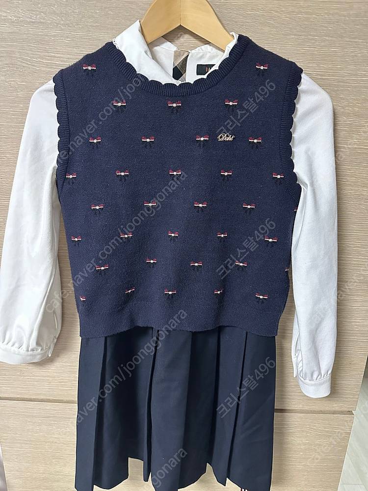 닥스키즈 니트 원피스 세트--2