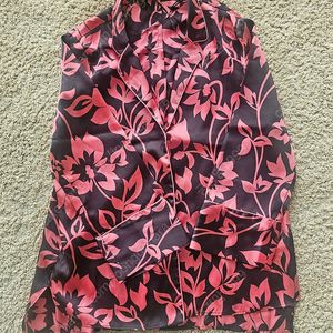 자라(ZARA) 플로럴 셔츠 파자마 잠옷 세트 XS