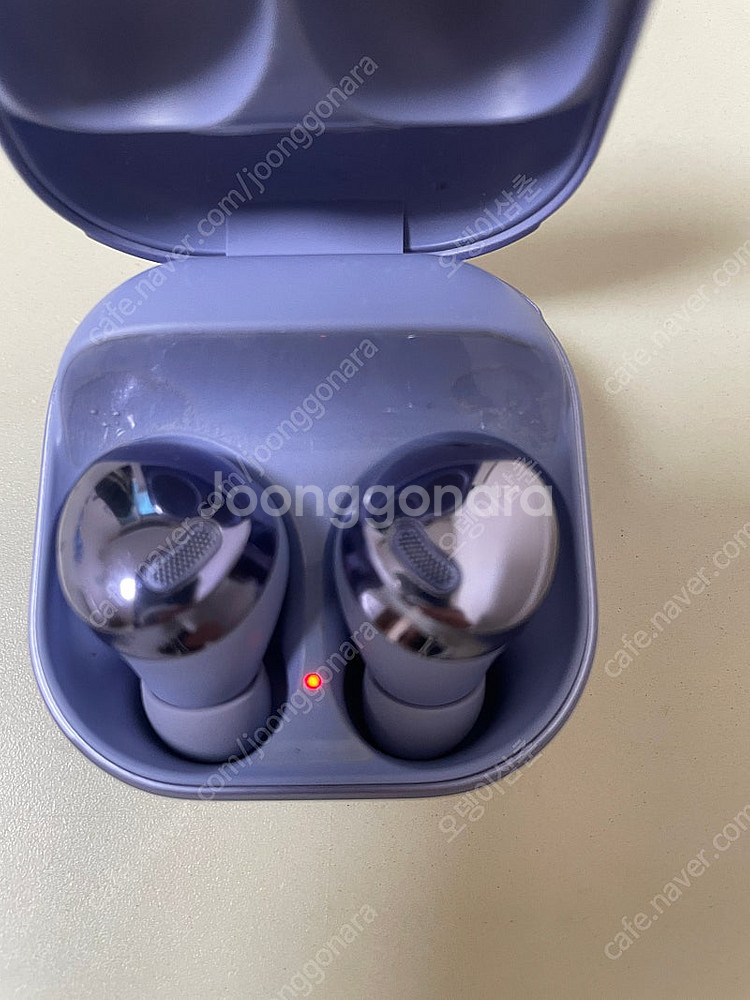 삼성 갤럭시버즈 프로 SM-R190(바이올렛) / 충전...--5