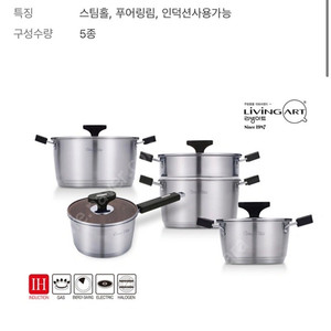 세라비타 냄비5종