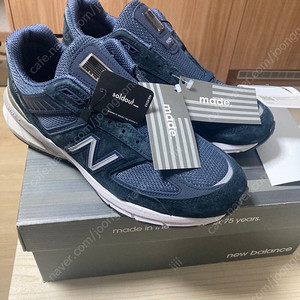 뉴발란스 990v5 네이비 우먼 265 ( 남성 260 ). w265 990 991 992 993 155