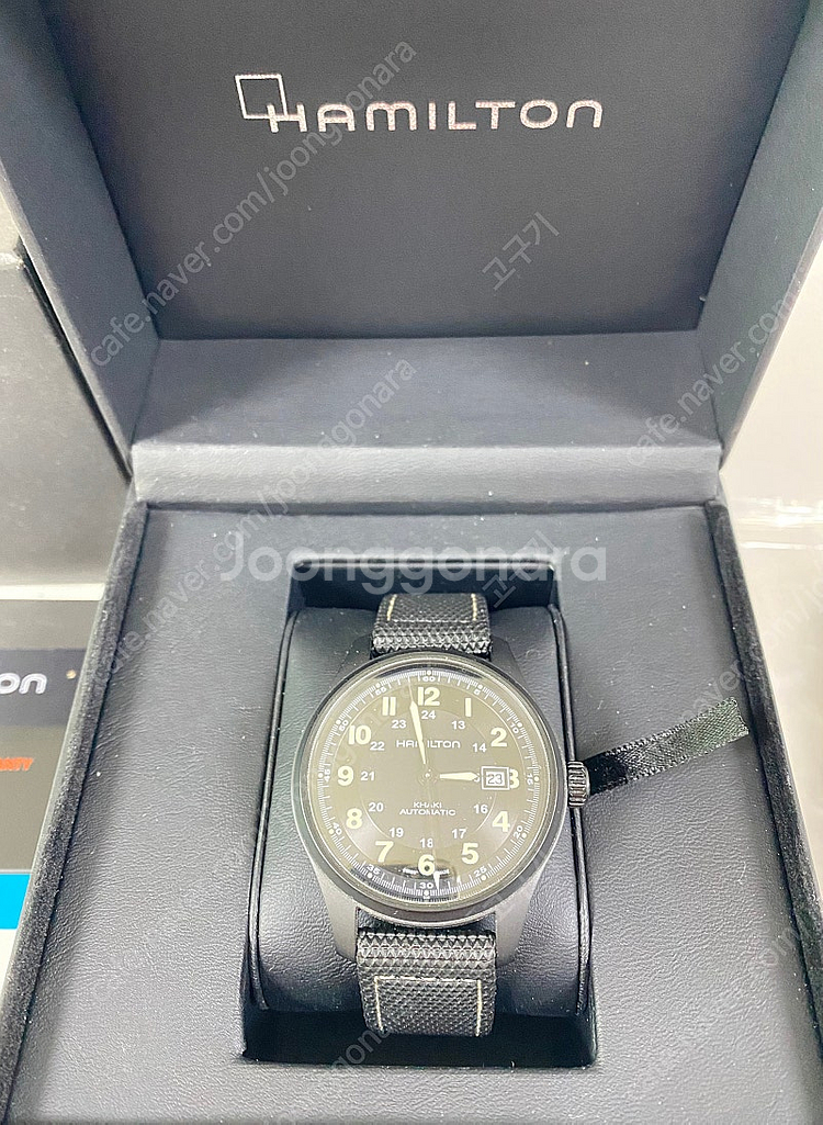 해밀턴 H705751 카키필드 42mm 티타늄 오토--1