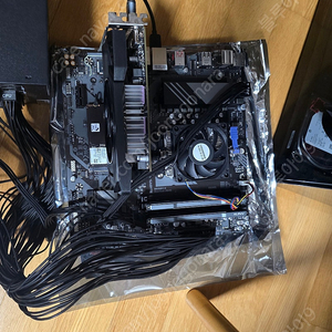 라이젠 7500f + 기가바이트 b650mk + ddr5 4800 16g