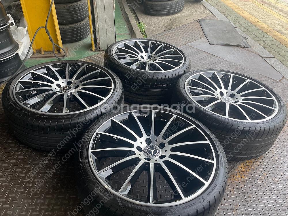 20인치 벤츠 CLS AMG 마차 정품 휠타이어 1대분--6