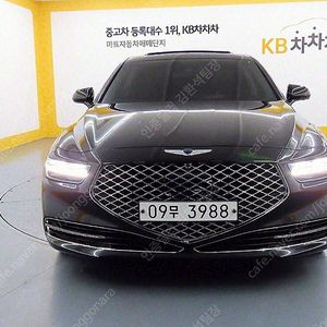 제네시스 G90 중고 제네시스 중고 가격 검정색 2019년식 62,316km 3.8 GDI AWD 프리미엄 럭셔리 중고차판매