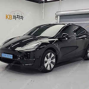 테슬라 모델 Y 중고 테슬라 중고 검정색 2021년식 46,155km 스탠다드 레인지 중고자동차