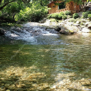 6월6일 6월7일 계곡옆 산골흘집 펜션 흙집 돌집 숙박