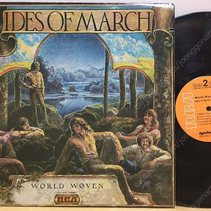 LP ; ides of march - world woven 70년대 락 음반 rock