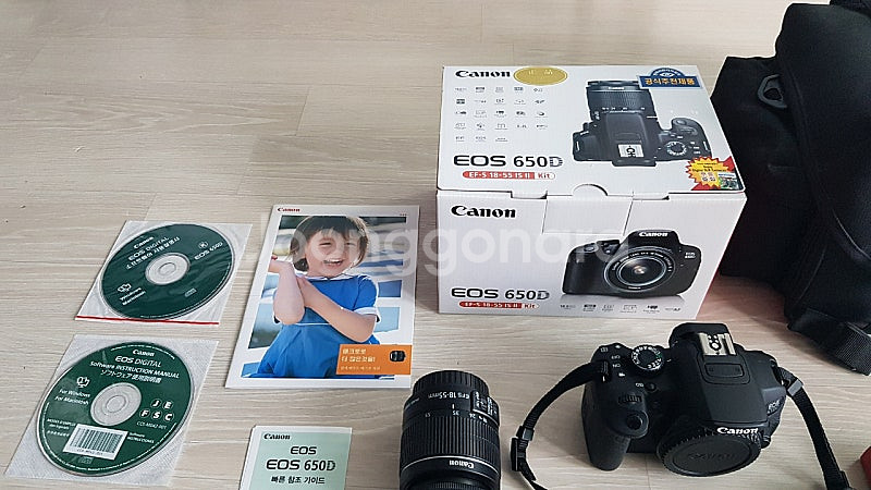 DSLR 입문.캐논 정품 EOS 650D+정품렌즈 KI...--2