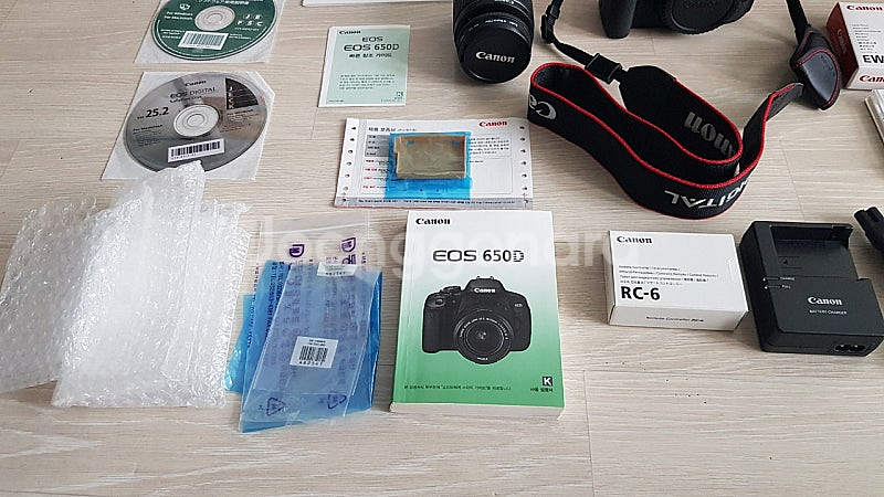 DSLR 입문.캐논 정품 EOS 650D+정품렌즈 KI...--4