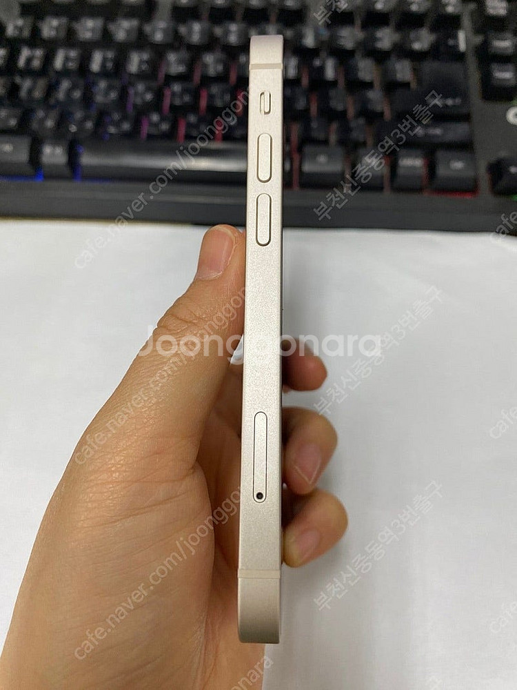005375 아이폰13미니 화이트 S급 128GB 무잔...--4