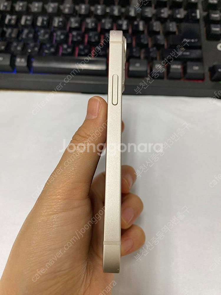 005375 아이폰13미니 화이트 S급 128GB 무잔...--5