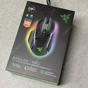 RAZER 레이저 바실리스크 v3 프로 정발 게이밍마우스 미개봉품