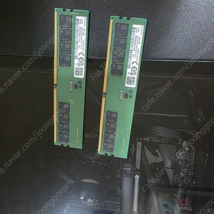 삼성전자 DDR5-4800 32GB× 2개 =64g 판매합니다