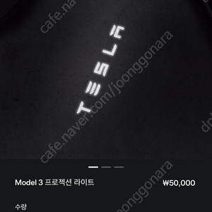 테슬라 모델3 프로젝션 라이트 2개 택포9
