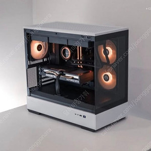 새상품 잘만p30 bw pc 케이스 판다색상