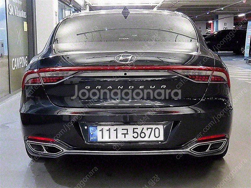 더뉴그랜저IG 중고 그랜저 IG 검정색 2022년식 2...--5