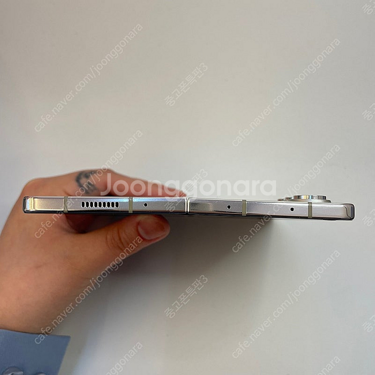 86736(울산중고폰) 갤럭시폴드5 크림 256GB 판...--8