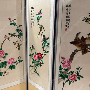 소암선생 고급 손자수 병풍(8면)