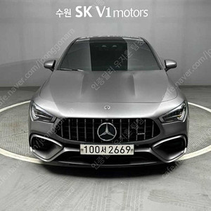 벤츠 CLA 중고 벤츠 CLA클래스 중고 회색 2020년식 73,017km AMG CLA 45 S 4MATIC+ 수원중고차