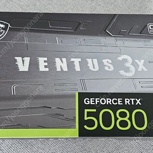 MSI RTX 5080 벤투스 3X OC 새상품