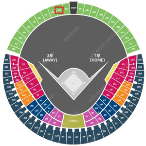 [6월 8일(일) KBO 두산 vs 롯데] 3루 외야지정석 4연석 양도