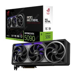 개봉) ASUS ROG Astral 지포스 RTX 5090 로그 아스트랄 OC D7 32GB 대원씨티에스 팝니다.