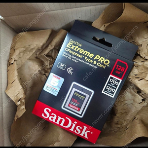 샌디스크<미개봉>CF express B 128g 메모리카드 sandisk