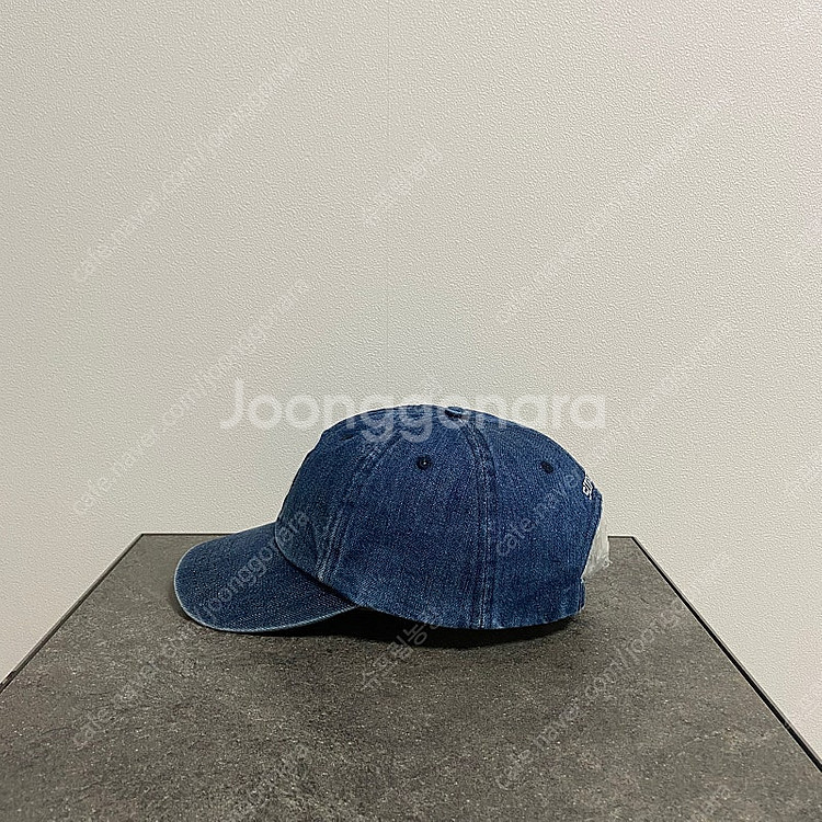 슈프림 22SS 케블라 워시드 데님 에스로고 볼캡 모자--2
