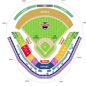 6월6일,7일,8일 6/6 6/7 6/8 기아타이거즈 vs 한화이글스 중앙테이블 중테 테이블석 1루 k5 k9 외야 2연석/3연석/4연석/5연석/6연석 한화 기아 한화 외야자유석