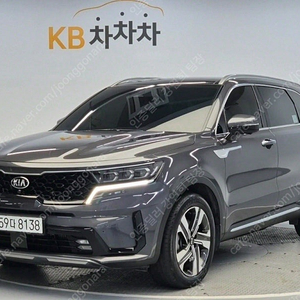 기아 쏘렌토 하이브리드 중고 회색 2021년식 75,384km HEV 1.6 4WD 시그니처 중고차거래카페