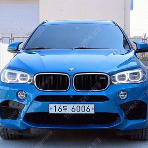 BMW X6 중고 X6 중고 파란색 2019년식 X6M 중고자동차