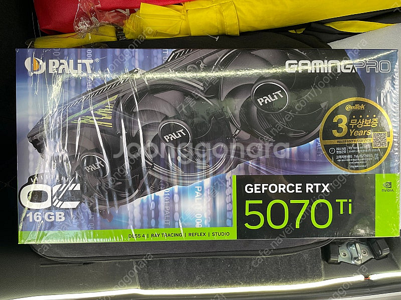 미사용 제품 RTX 5070 Ti Palit Gamin...--0
