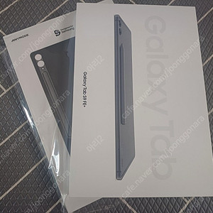 갤럭시탭 정품 S9FE+ 128GB wifi 단순개봉 미사용 새제품(무료배송)