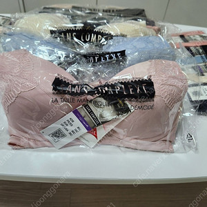 홈쇼핑 판매 여성 속옷 노와이어 브라팬티 세트 상콤플렉스