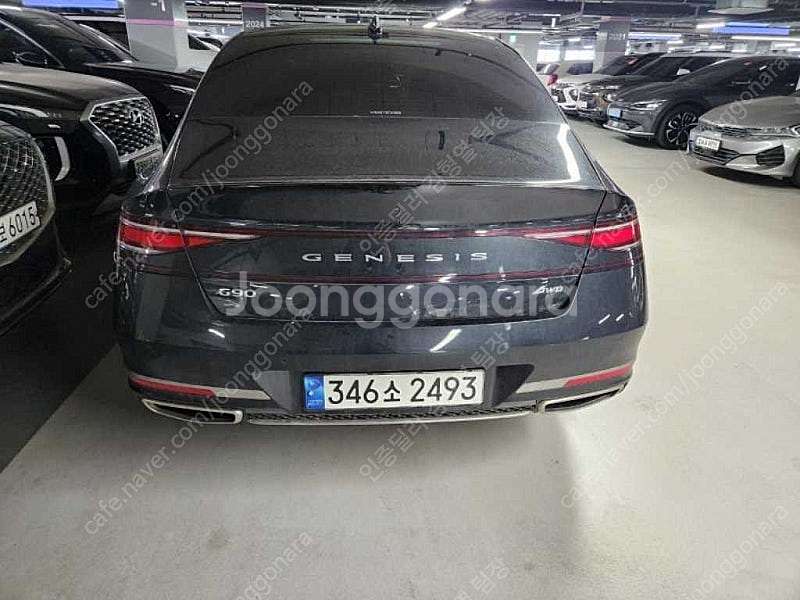 제네시스 G90 중고 제네시스 중고 가격 검정색 202...--3