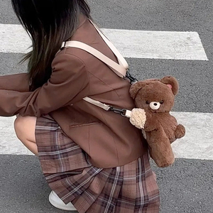 어부바 곰돌이 인형 가방