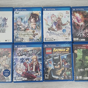 일괄 ps vita 타이틀 판매해요