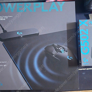 로지텍 G502 X PLUS Lightspeed 무선 + 파워 플레이 일괄 (G502x)