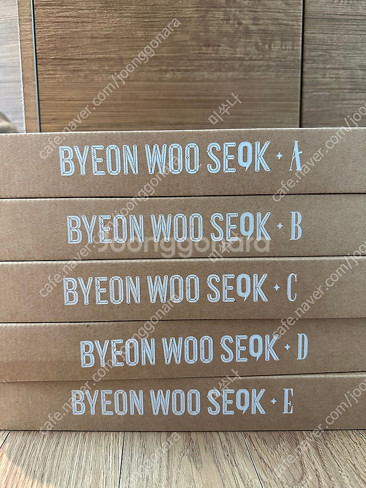 변우석 디아이콘 A,B,C,D,E 일괄판매 (가격다운)--0