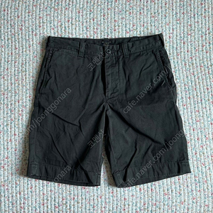 제이크루 J crew 가먼트다이 네이비 블랙 쇼츠 반바지 29x9
