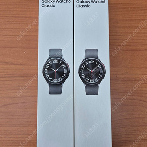 갤럭시 워치 6 클래식 43mm 블랙색상 미개봉 새제품 팔아요